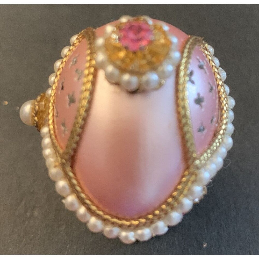 Quail Egg #9746 Pink Trinket Box - Picture 3 of 6